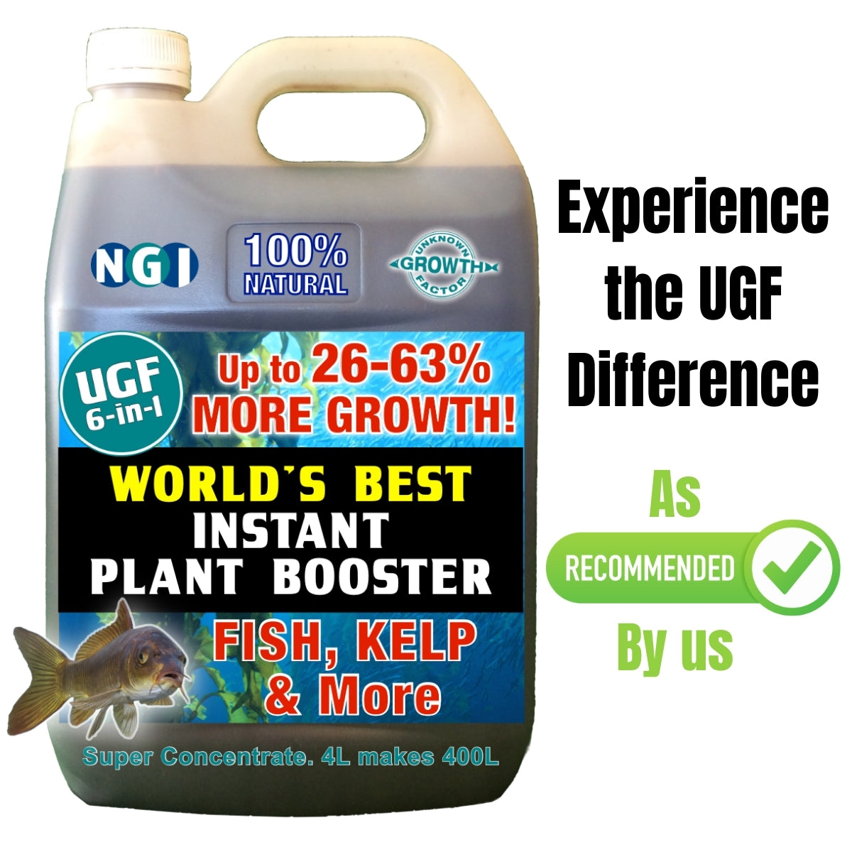 Organic Liquid Fertiliser UGF 6-in-1 – Hillview Flowers